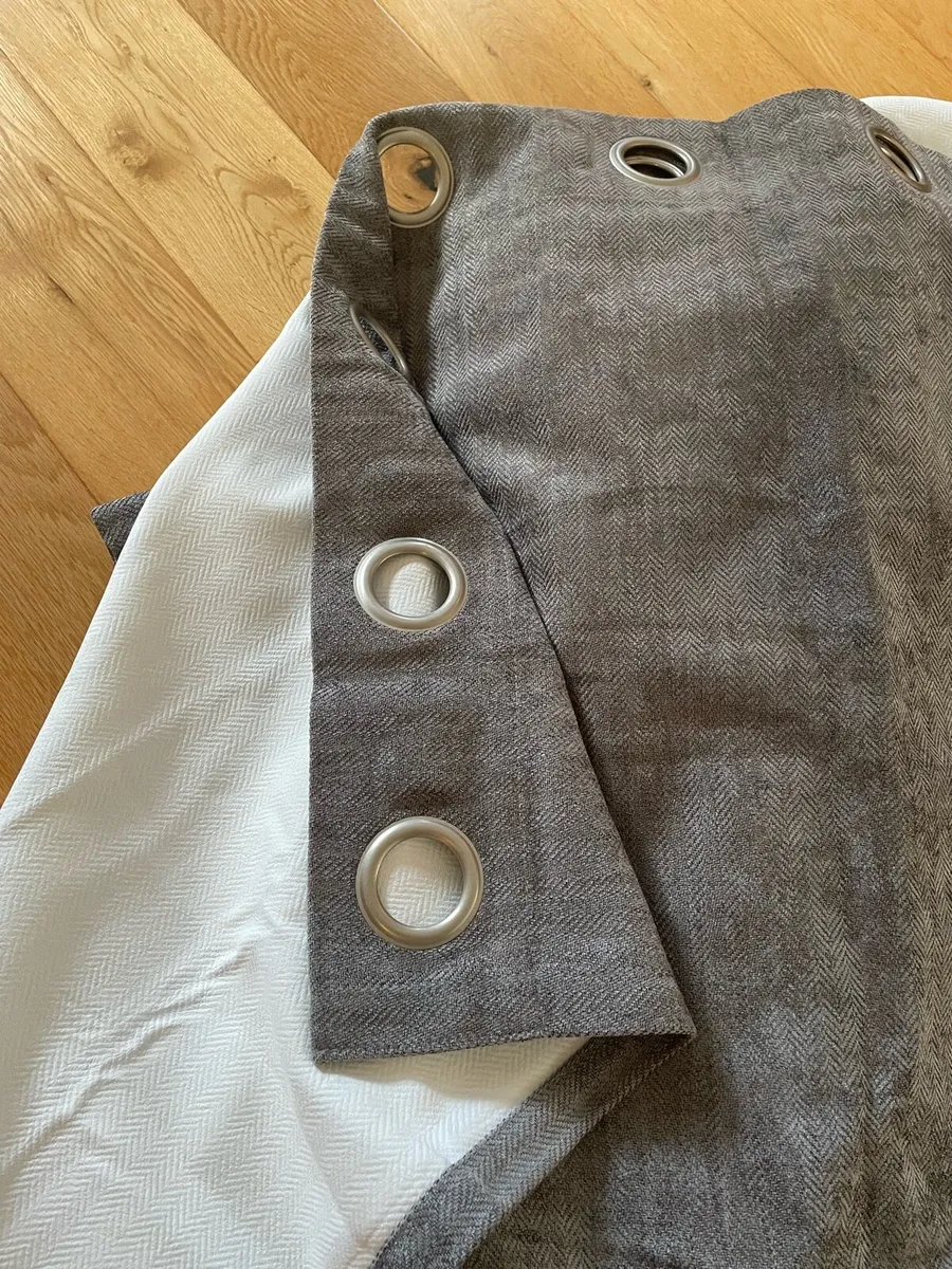 2 x pairs of blackout curtains - Image 2