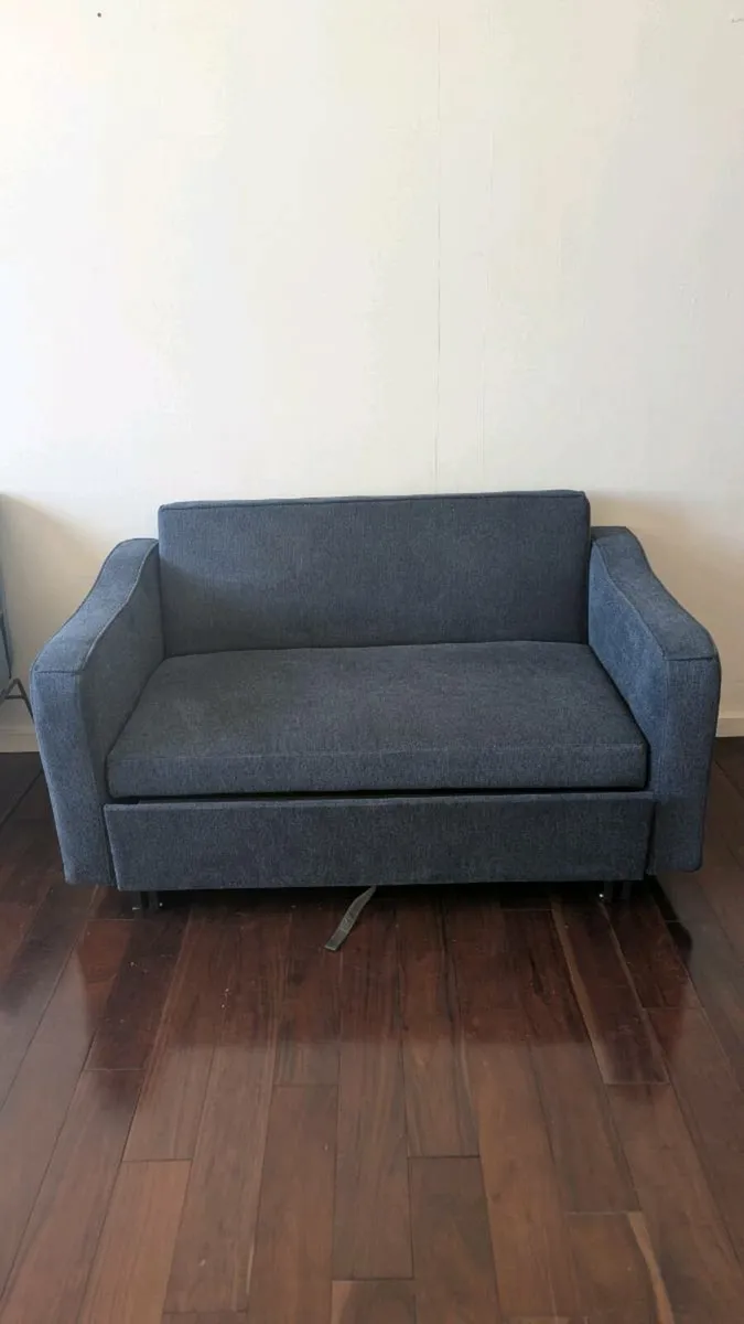 Blue Sofa Bed