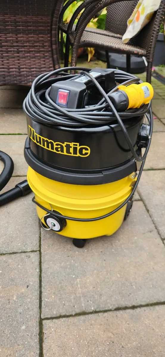 Numatic Hazardous Dust Hoover - Image 1