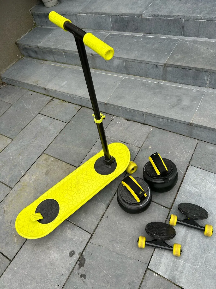 Morf skateboard,scooter, jumping toy - Image 1