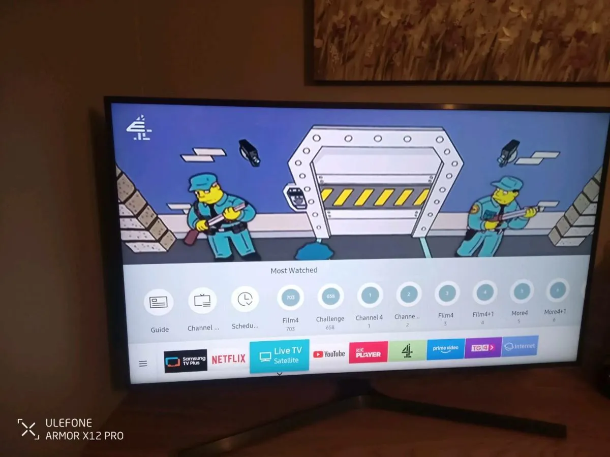 Samsung 50 inch smart television - Image 1