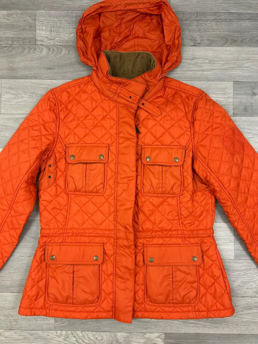 Ilse Jacobsen Quilted Jacket Womens 38 Medium - Image 2