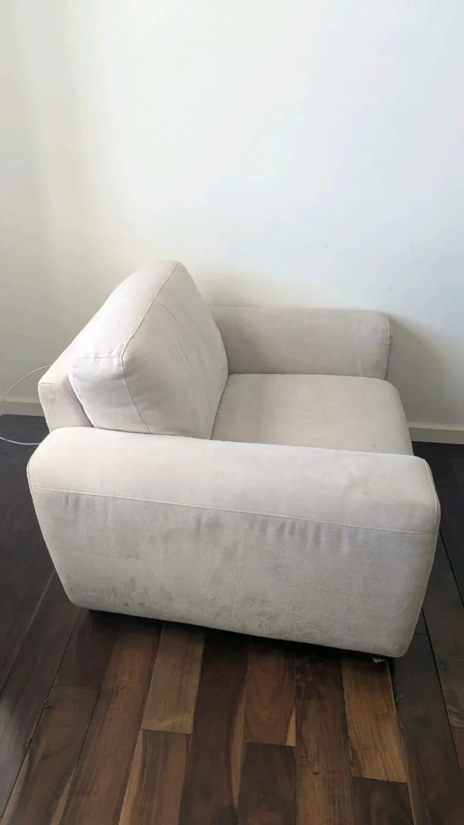 Beige Natuzzi Armchair - Image 3