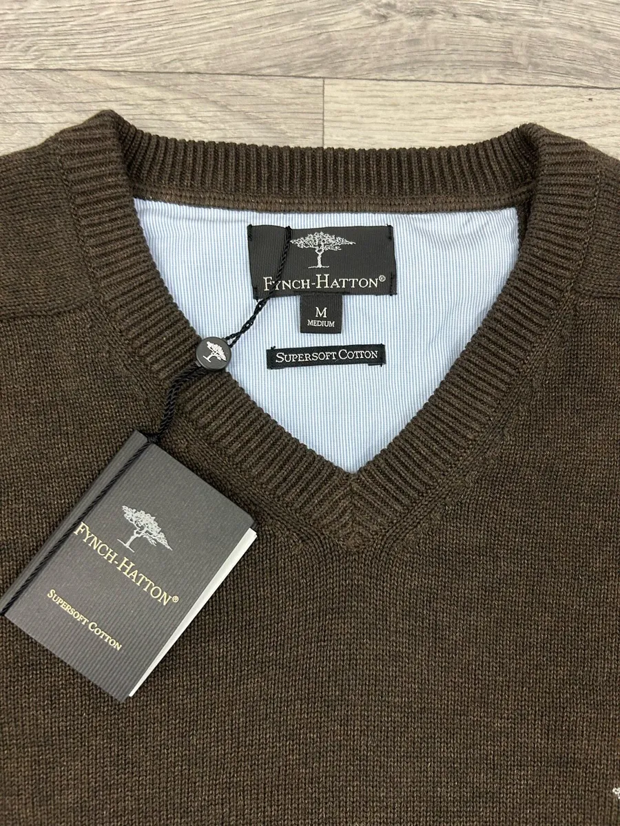 NEW Fynch Hatton Supersoft Cotton Jumper - Image 4