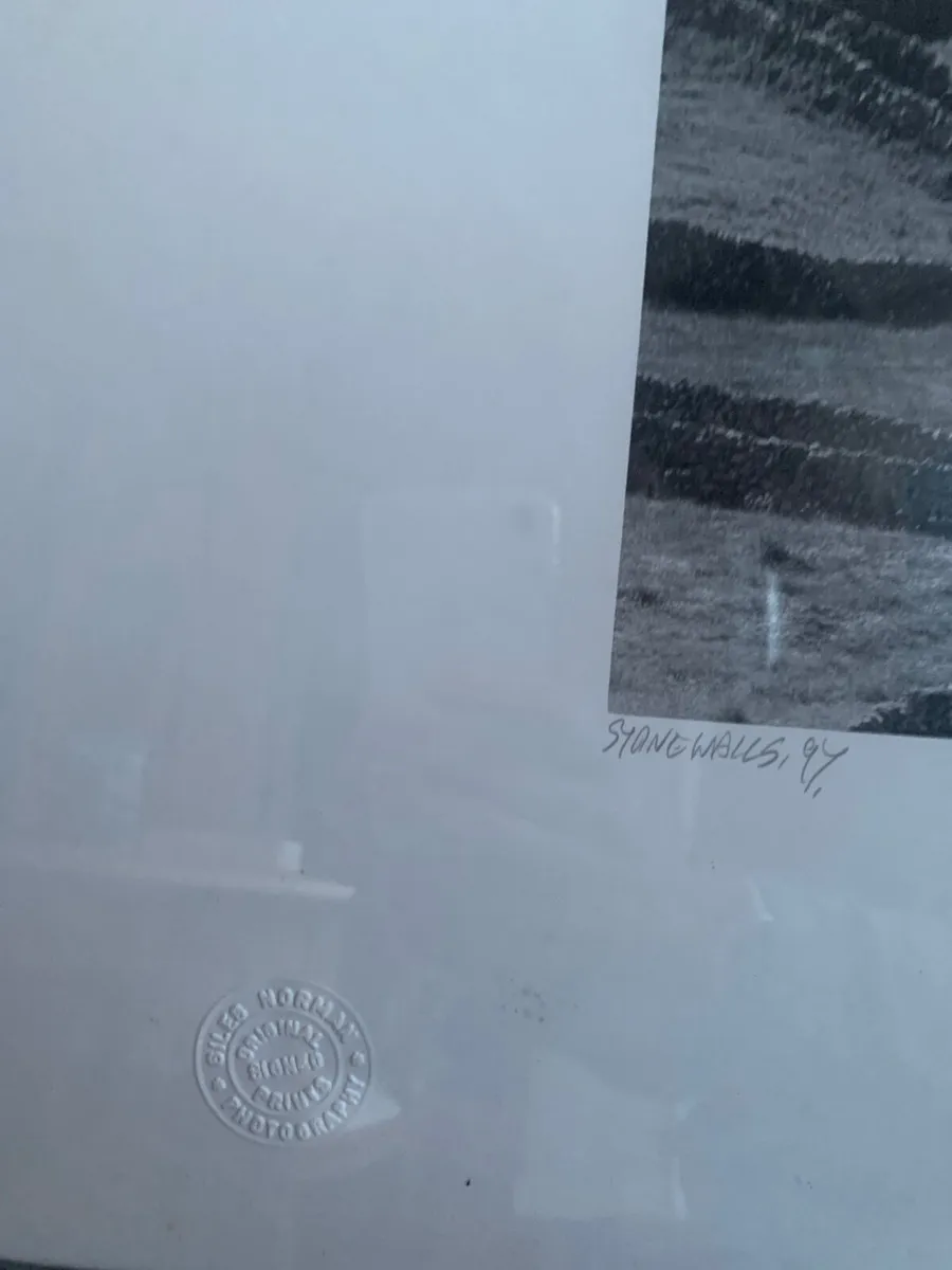 Original Giles norman photograph ‘Stone Walls’ - Image 4