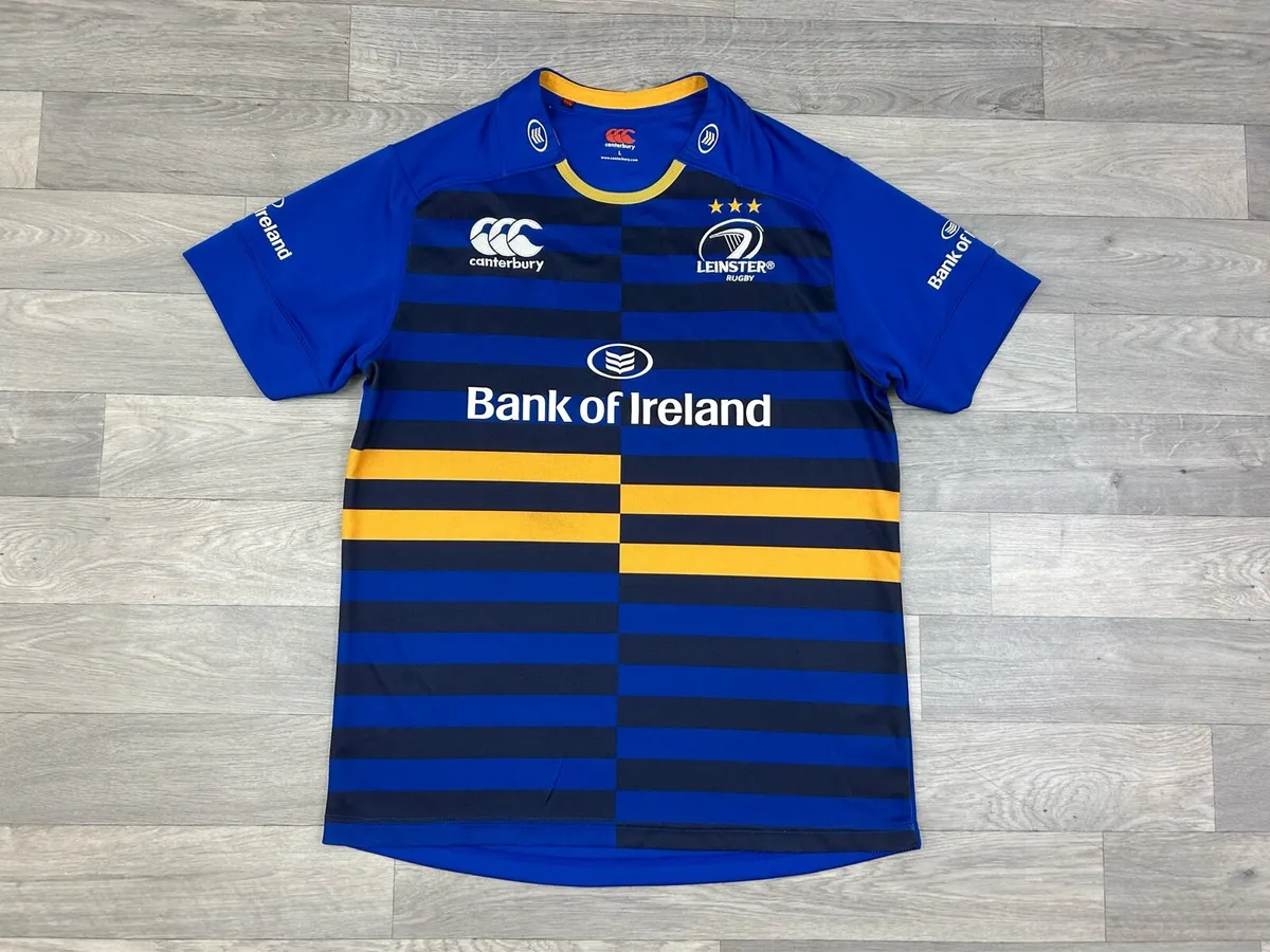 Canterbury Leinster Rugby Jersey Shirt Mens Large - Image 1