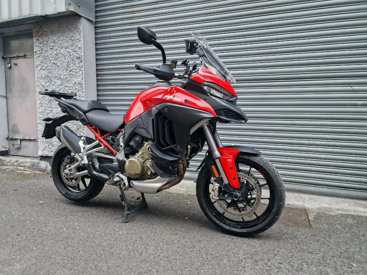 2023 Multistrada V4S Radar WARRANTY TILL 2027 - Image 1
