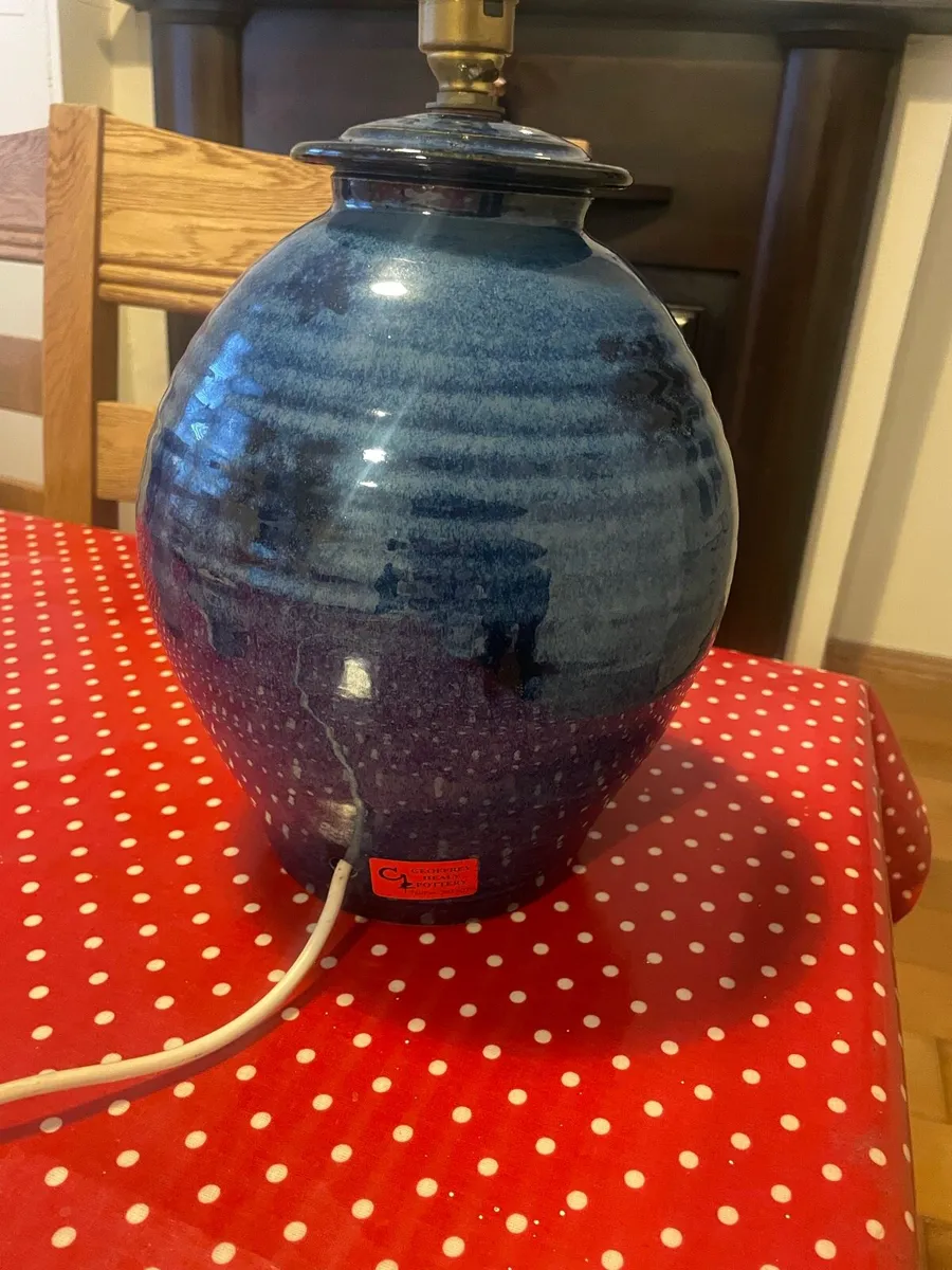 Geoffrey Healy lamp base - Image 1