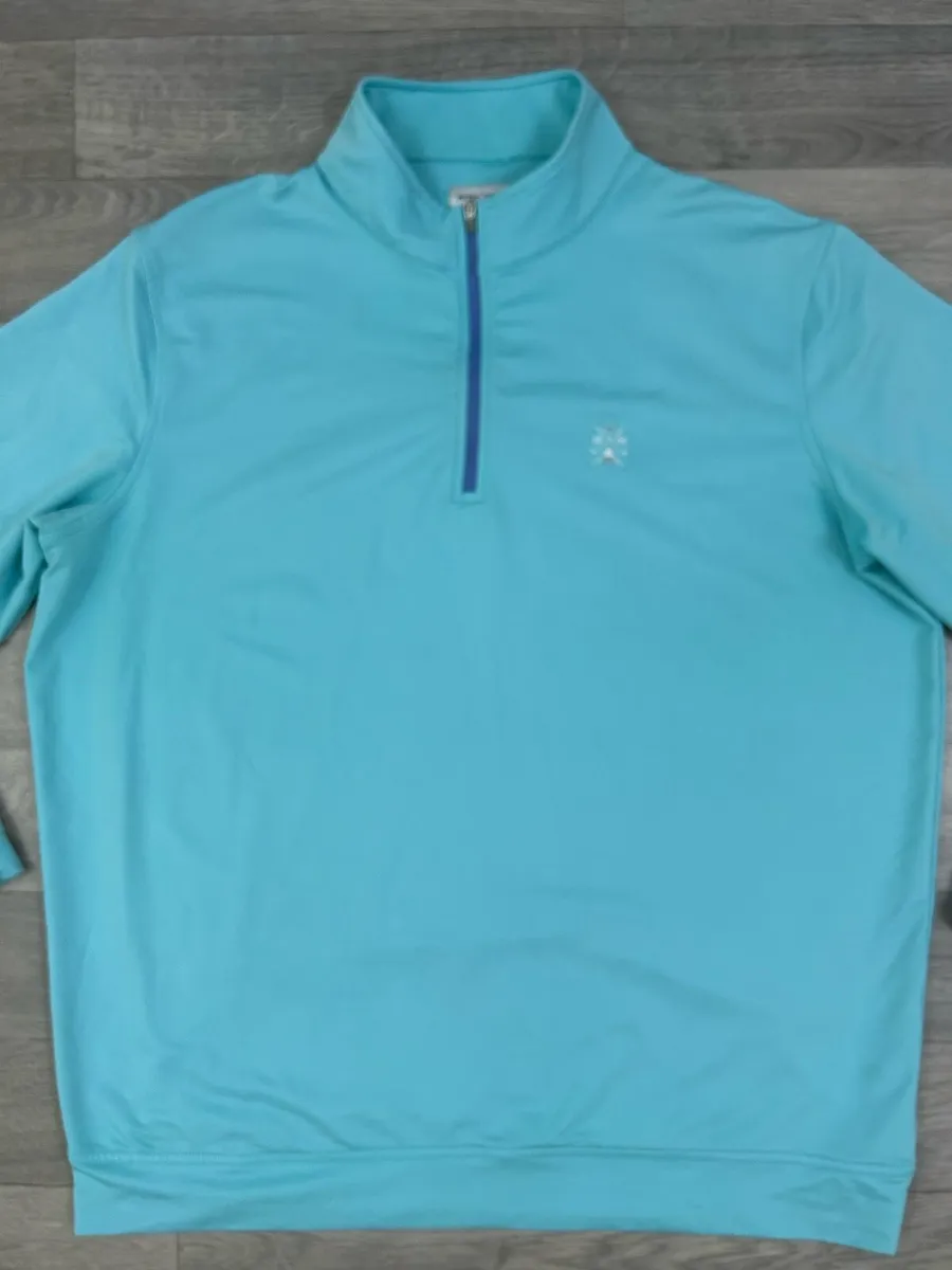 Peter Millar The Island Golf Club Half Zip Jumper - Image 2