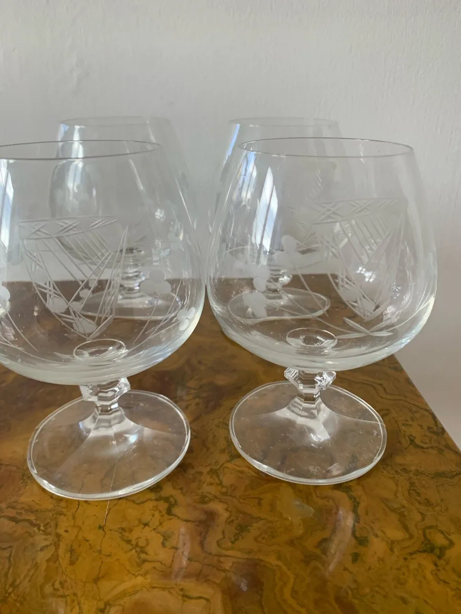 Brandy glasses - Image 3