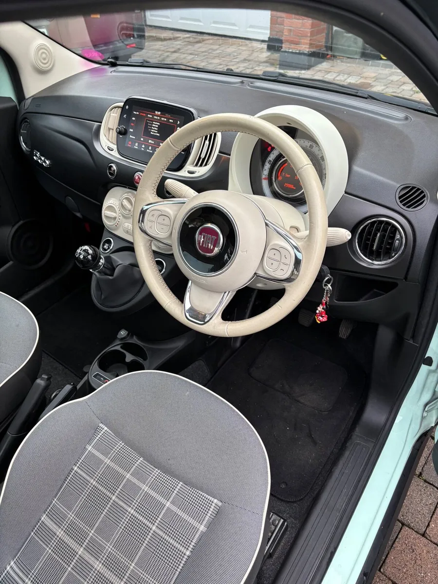 Mint Green Fiat 500 - Image 2