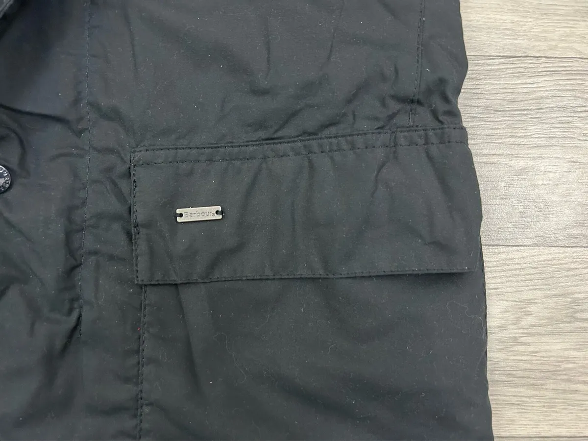 NEW Barbour Tailored Sapper Wax Jacket Mens Small - Image 2