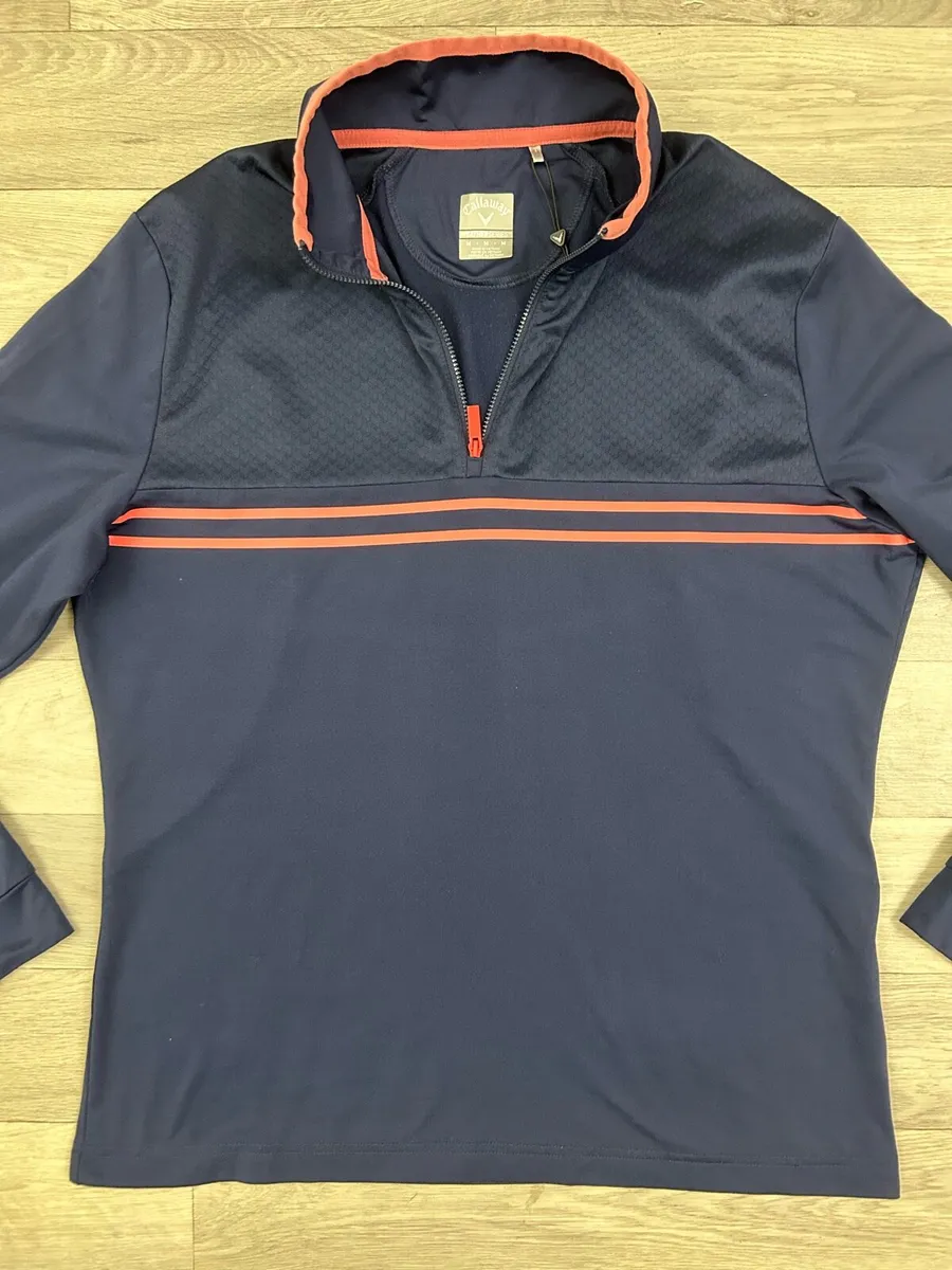Callaway Half Zip Golf Jumper Mens Medium - Image 2