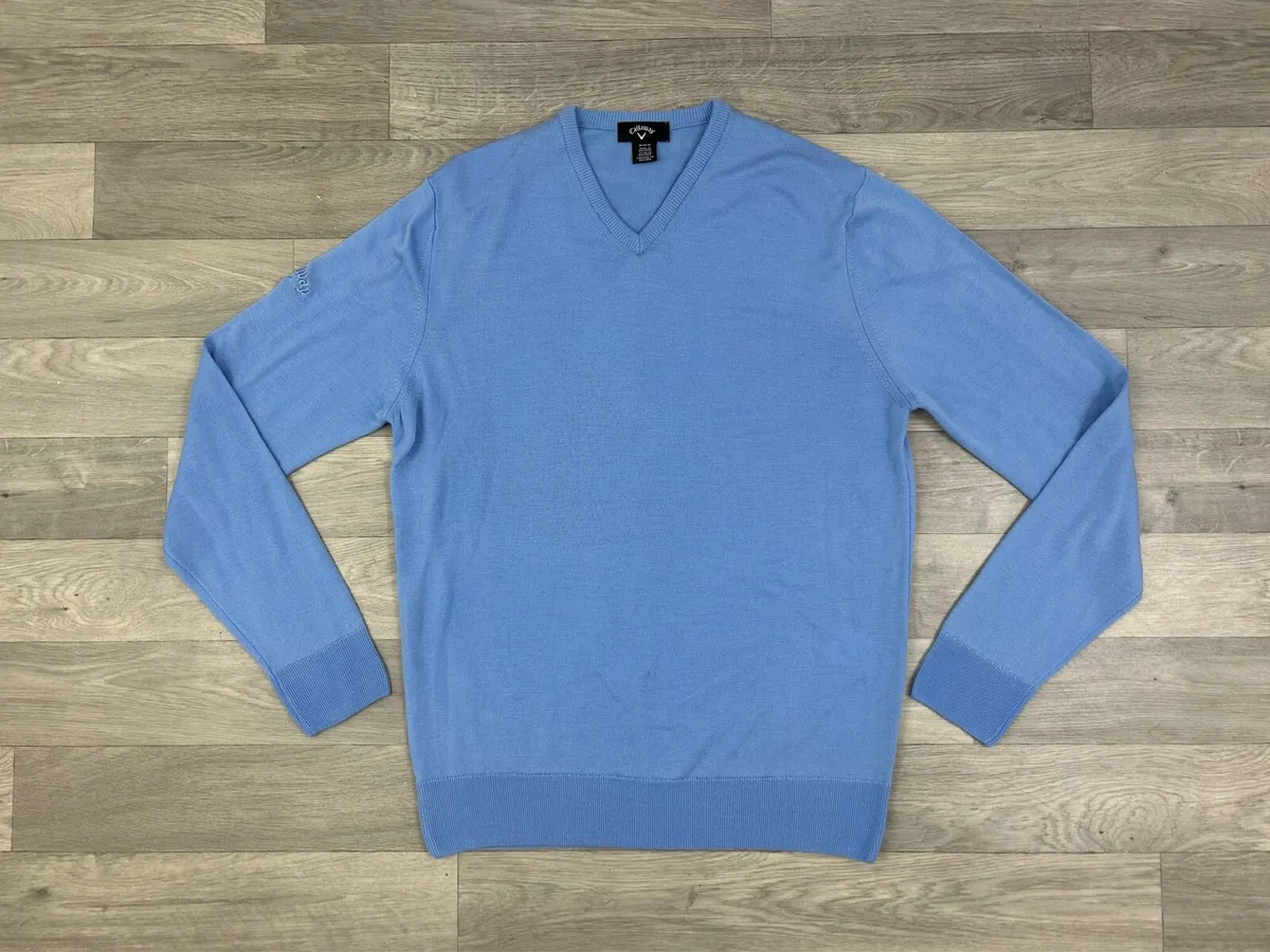 Callaway Merino Wool Golf Jumper Mens Medium - Image 1