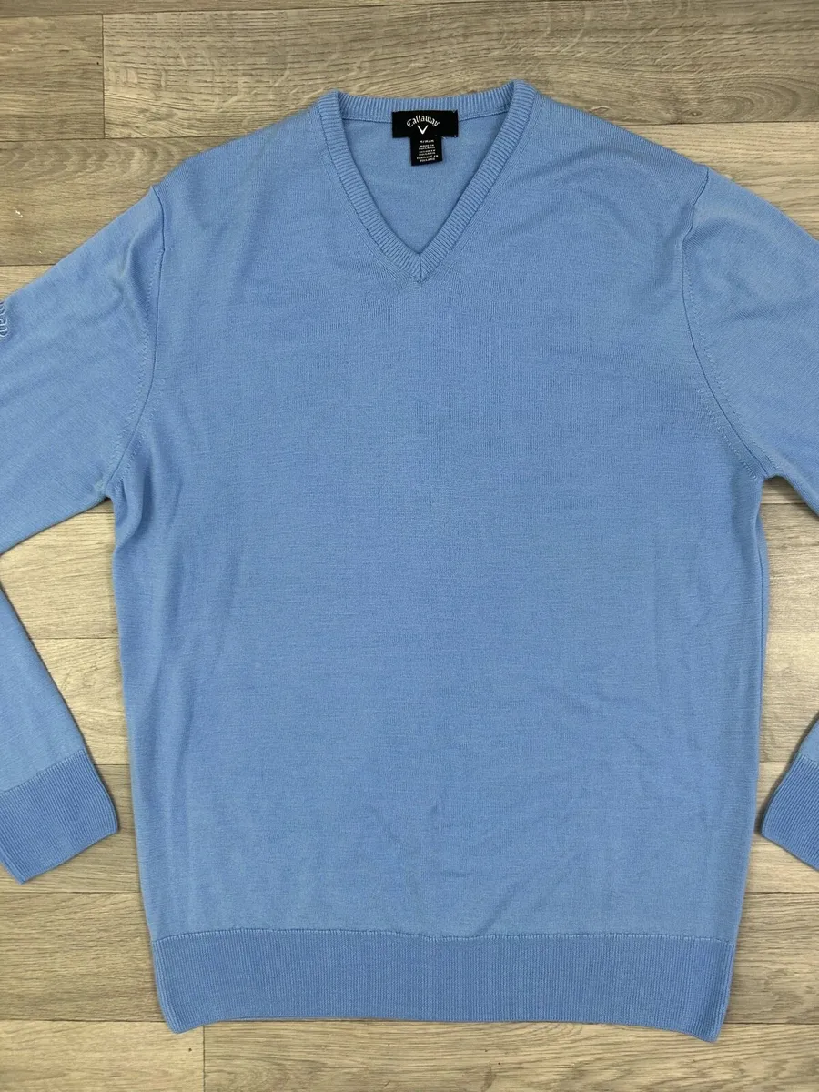Callaway Merino Wool Golf Jumper Mens Medium - Image 2