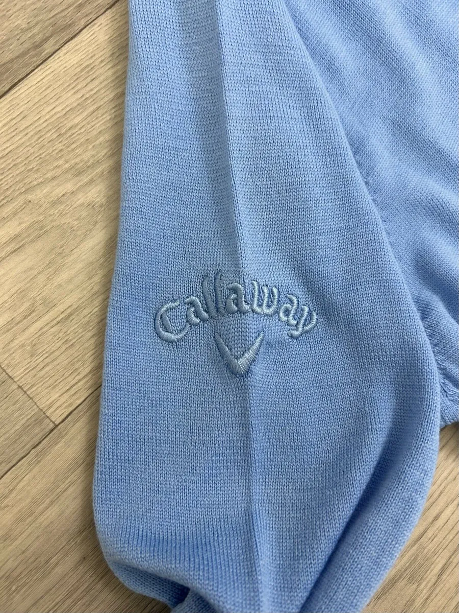 Callaway Merino Wool Golf Jumper Mens Medium - Image 3