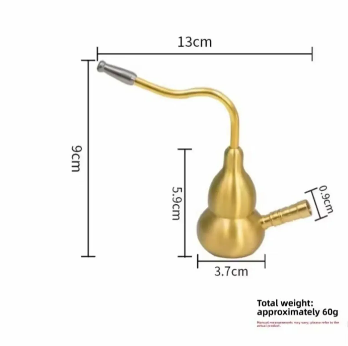 Vintage Water Pipe Brass - Image 3