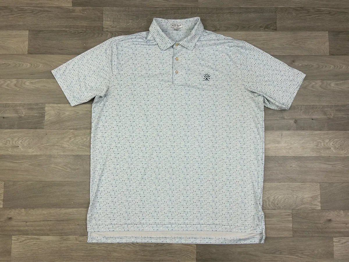 Peter Millar The Island Golf Club Polo Shirt - Image 1