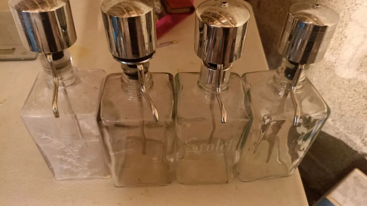 Pump dispenser have 4 of them