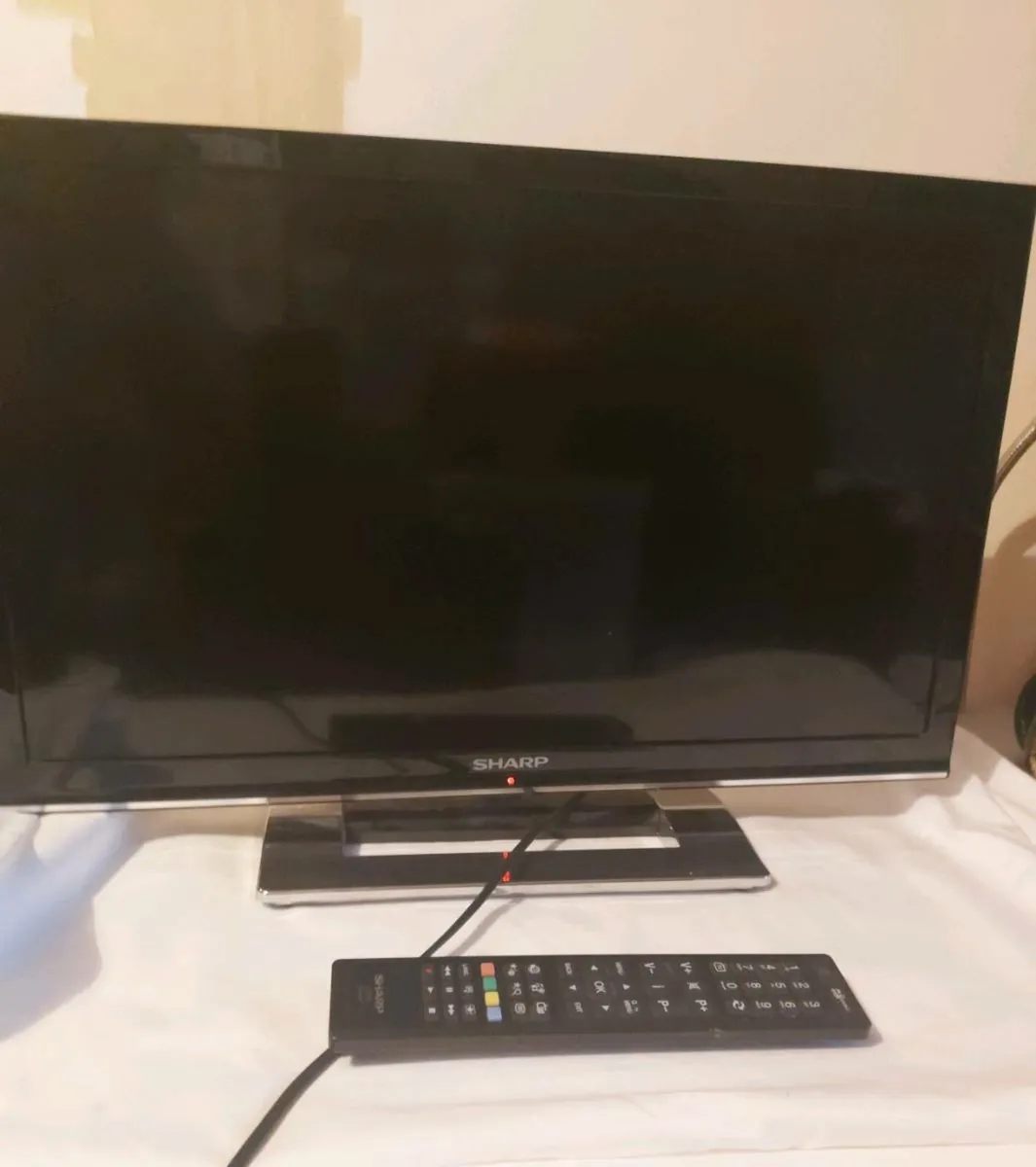 24" Sharp LCD TV - Image 1