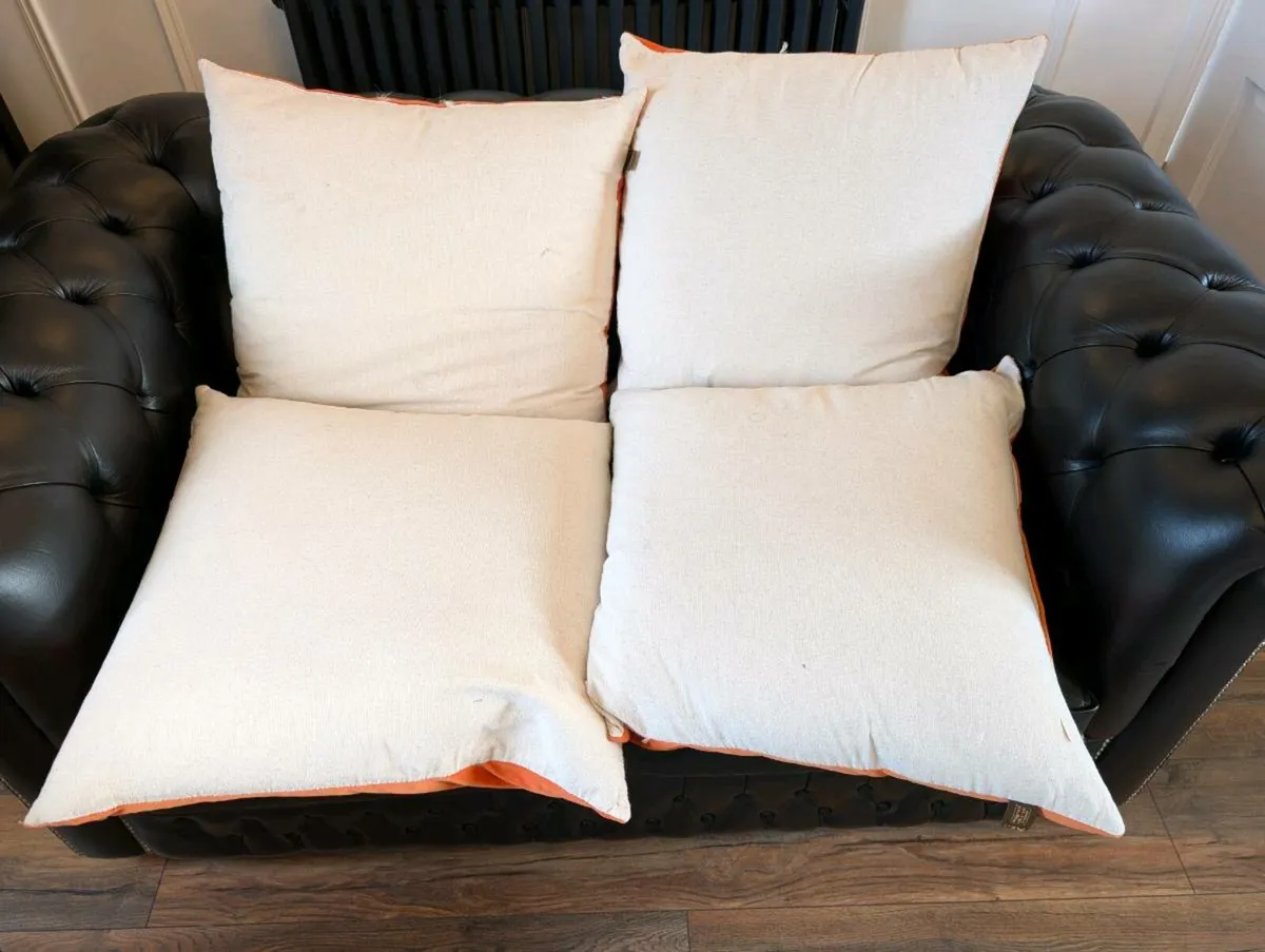 Large orange cushions - scatterbox - Image 2