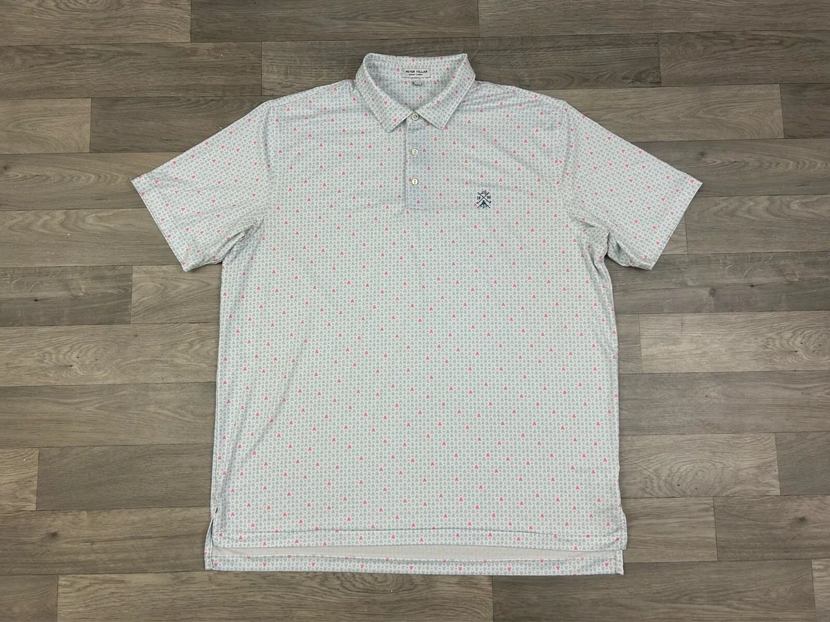 Peter Millar The Island Golf Club Polo Shirt - Image 1