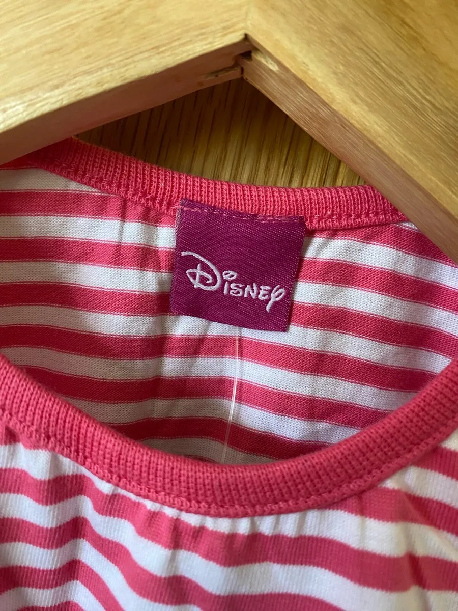 Brand New Girl’s Minnie Mouse Pink Striped Top - Image 2