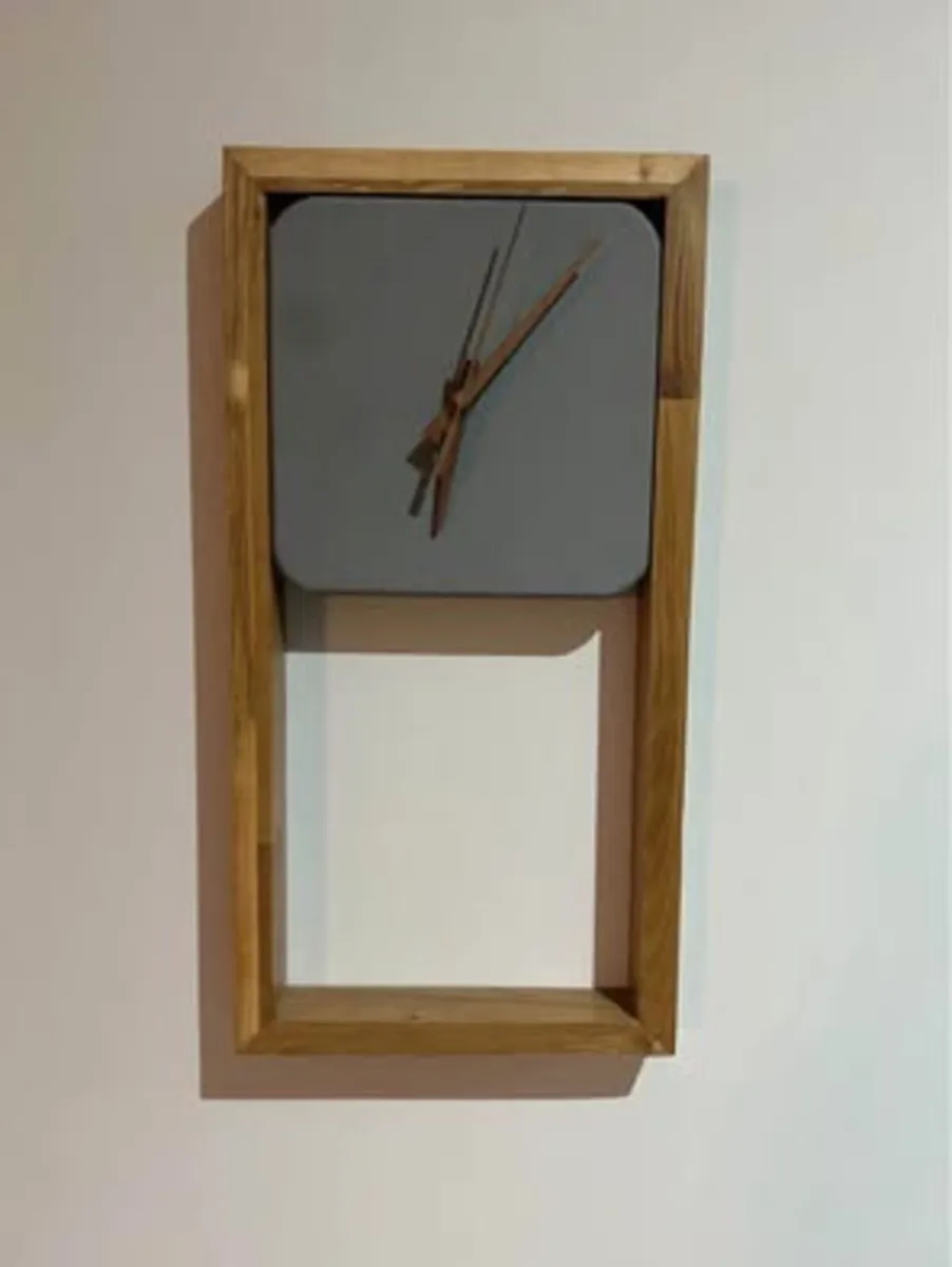 Oak wooden clock - Image 2