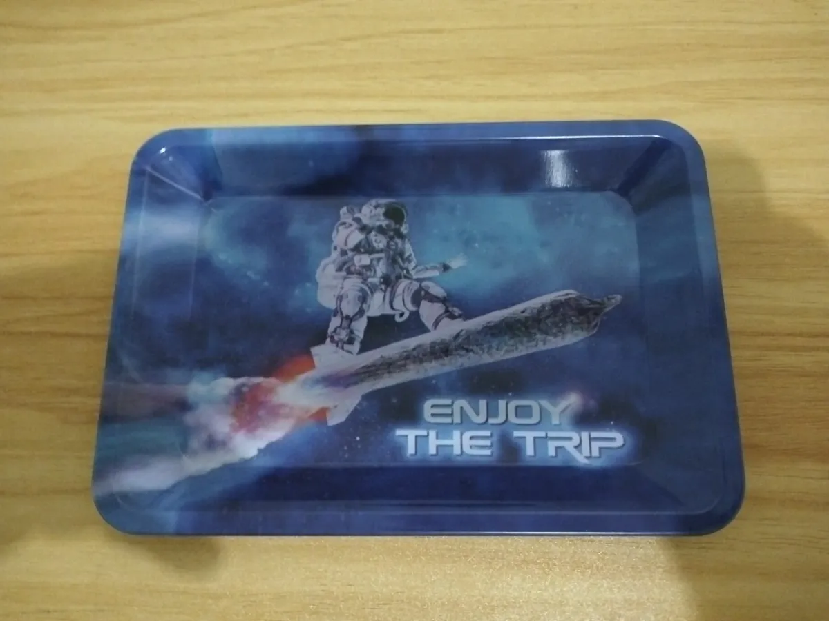 Vintage Rolling Tray - Image 1