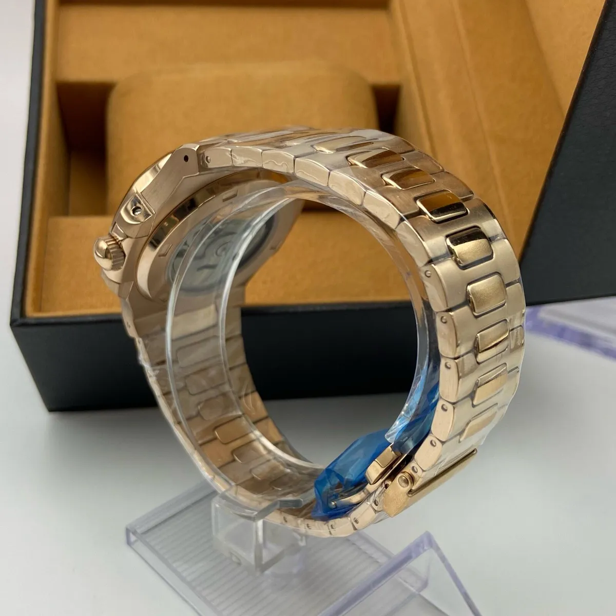 Custom Seiko Mod Nautilus Style Automatic 41mm - Image 3