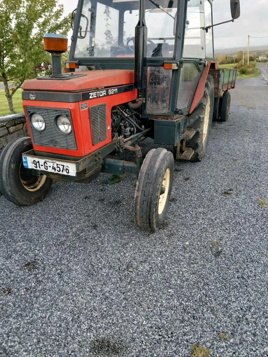 Zetor tractor and 10x6 trailer - Image 2