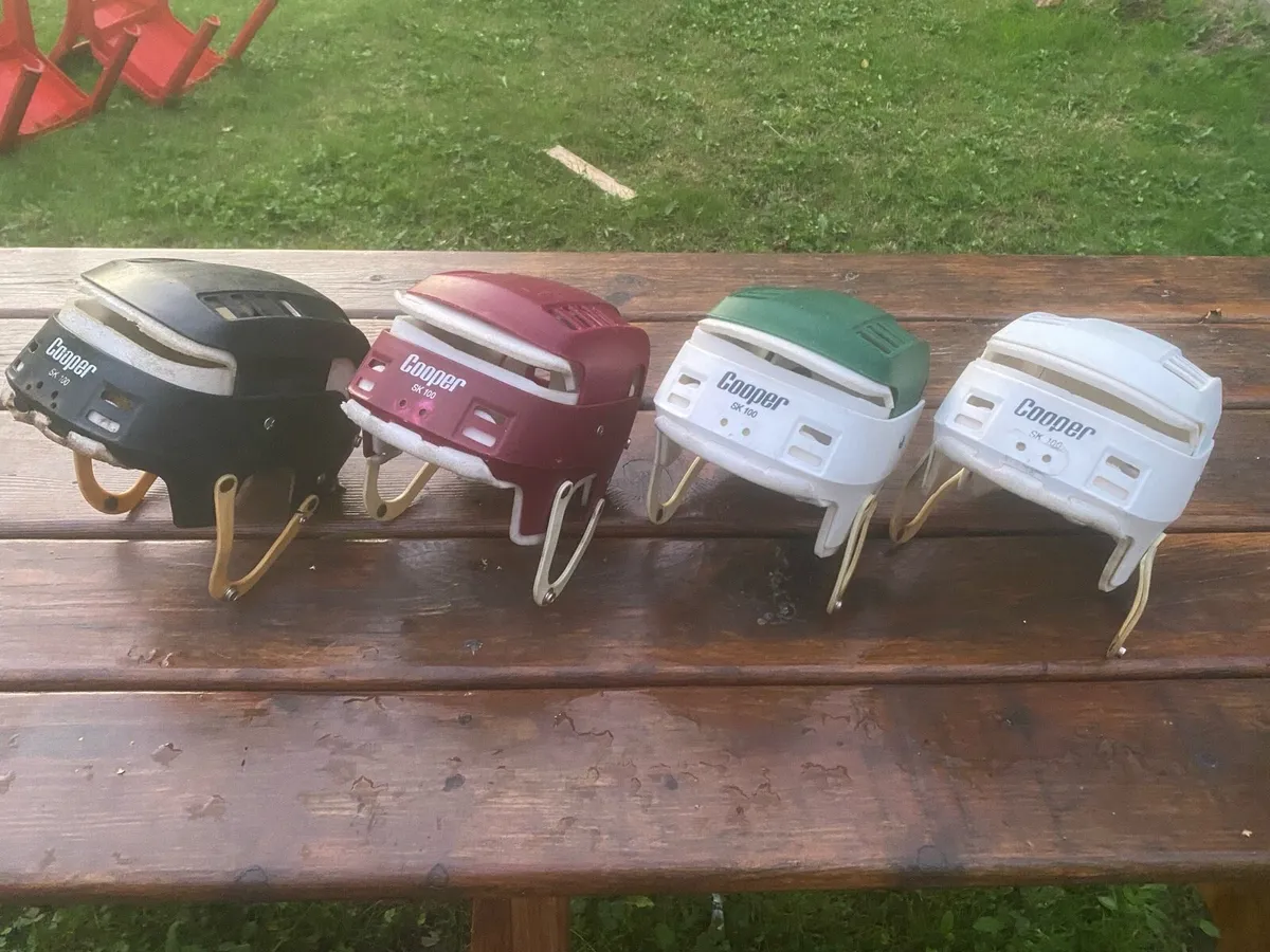 Old Newstyle Cooper sk100 hurling helmet - Image 1