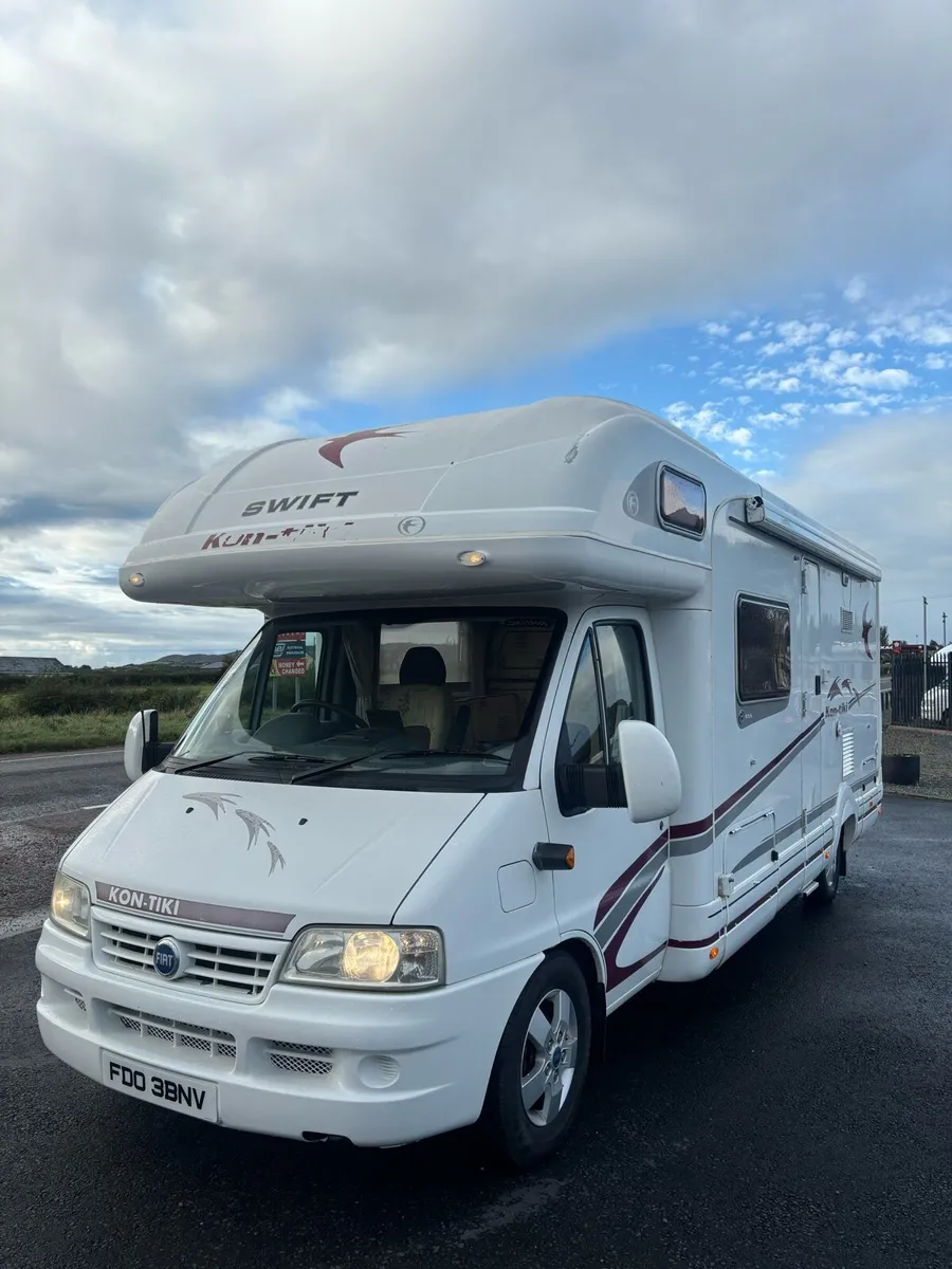 FIAT DUCATO SWIFT KON TIKI 5 berth 40,000 miles NI - Image 1