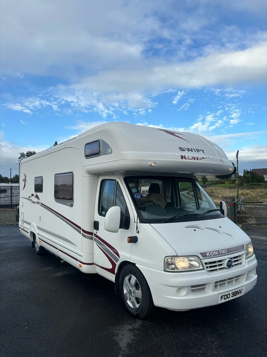 FIAT DUCATO SWIFT KON TIKI 5 berth 40,000 miles NI - Image 2