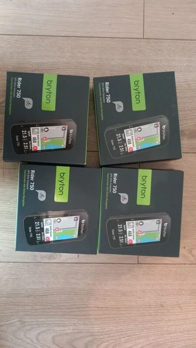 Bryton Rider 750 gps bike computer