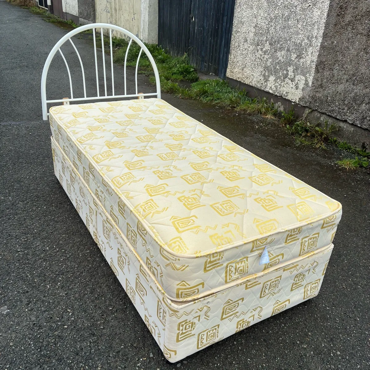 Respa Single bed with 2 drawers & Mattress - Image 3