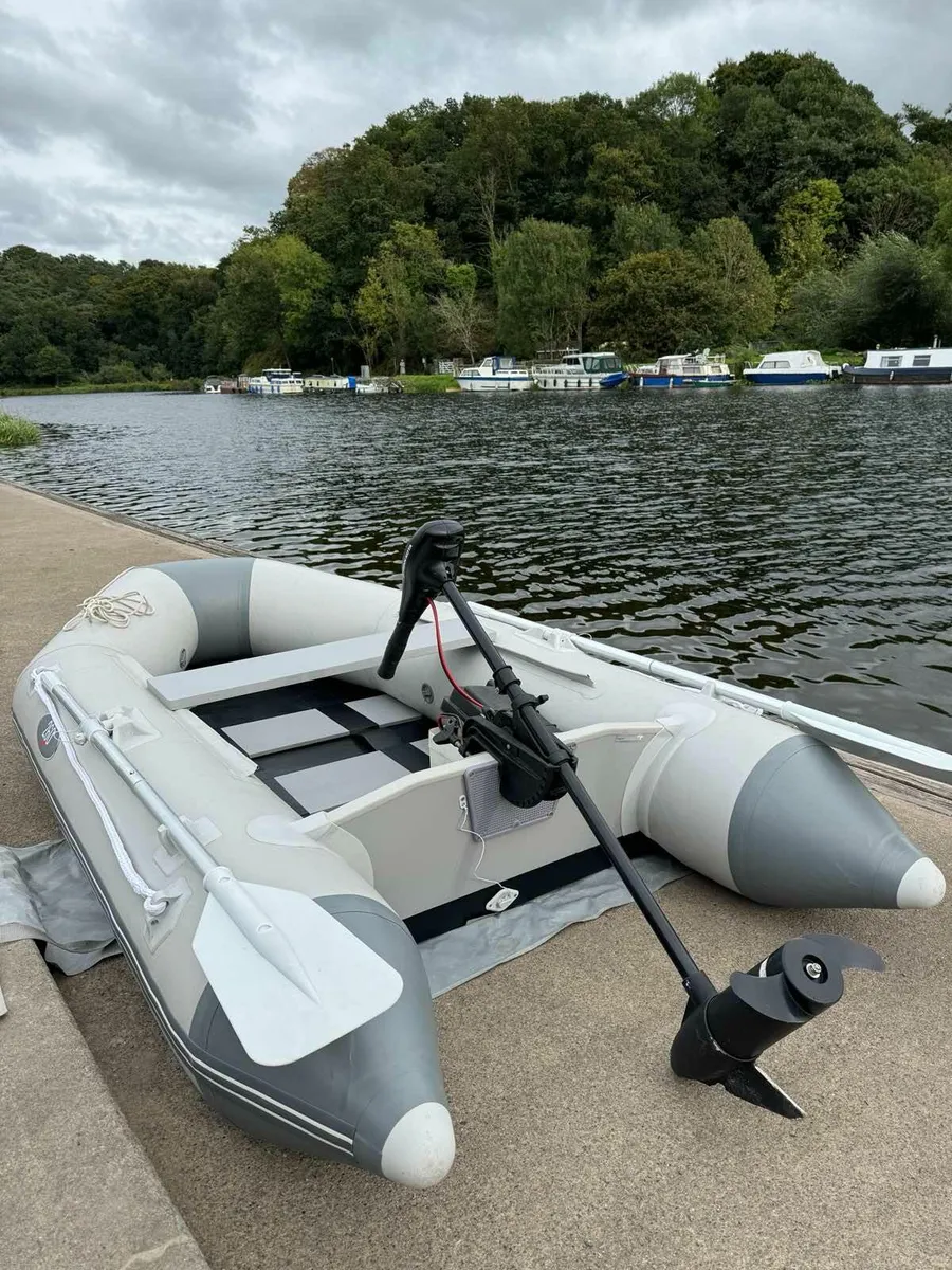 Electric Trolling Thrust Motor Boat Tender Set - Image 1