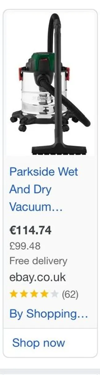 Wet and dry Vacuum cleaner - Image 2