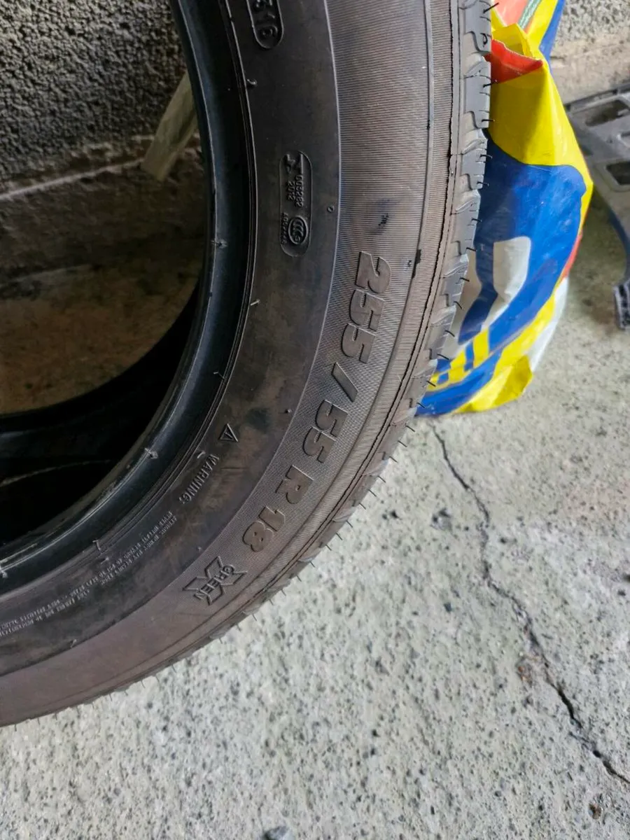 Michelin tyres 255/55 R18 almost new - Image 1