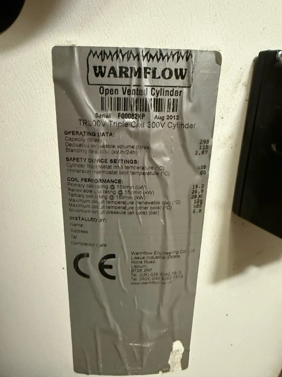Hot water Cylinder - Image 2