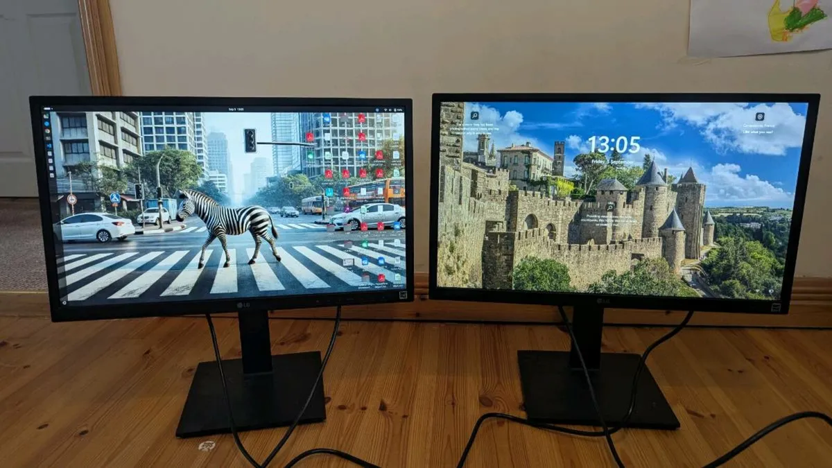 LG 24” Monitor – LG24BK550Y (Full HD, IPS) - Image 1