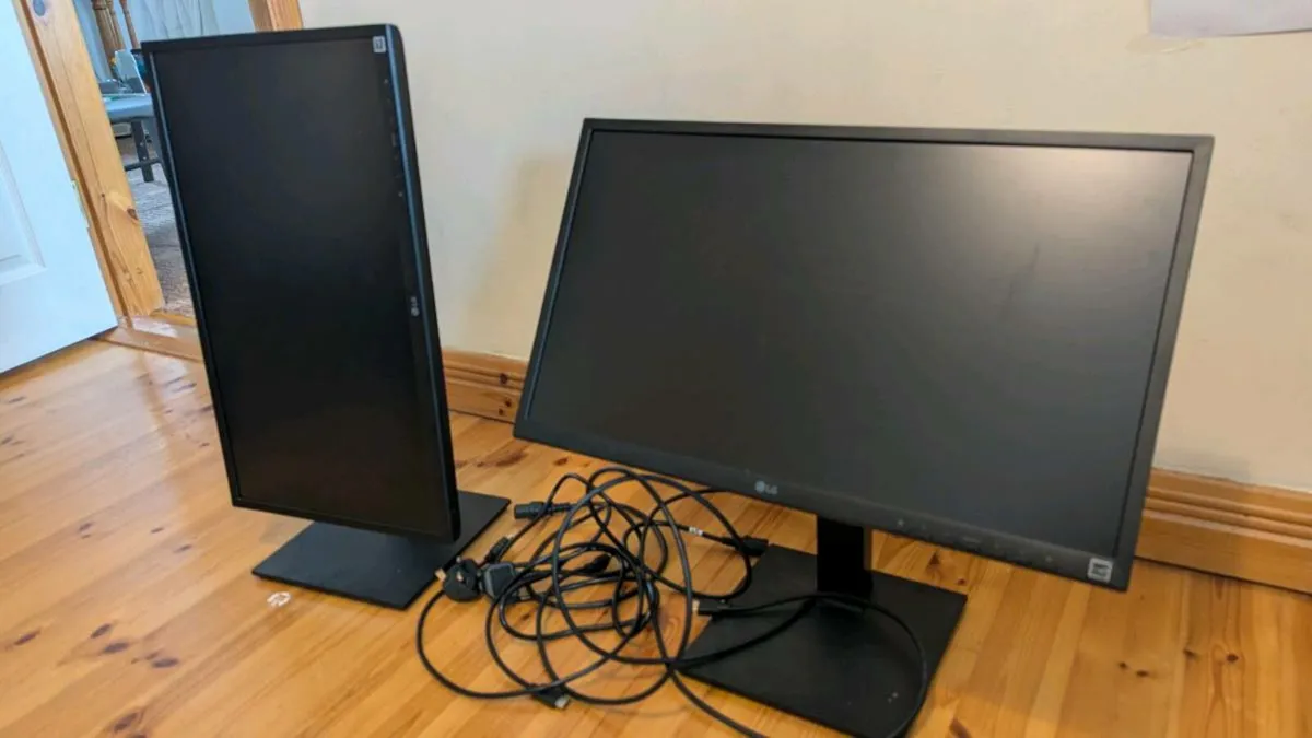 LG 24” Monitor – LG24BK550Y (Full HD, IPS) - Image 3