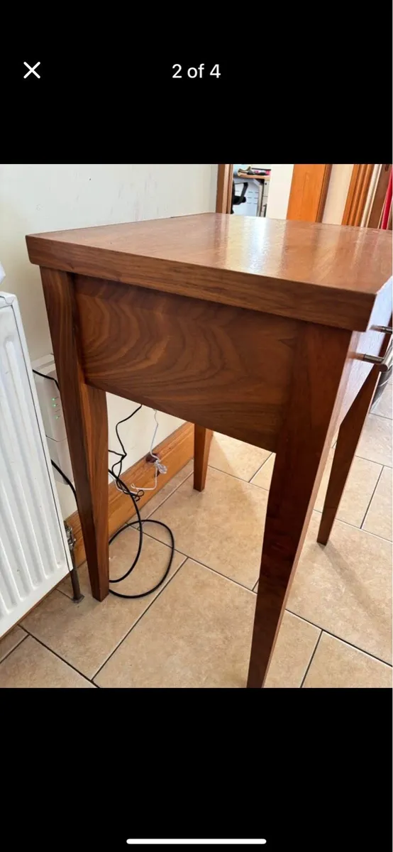 2 roller drawer bedside stands - Image 2