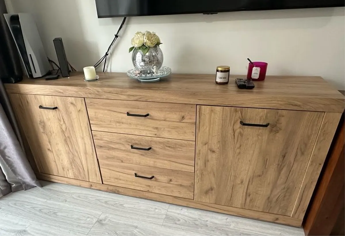sideboard with 2 doors and 3 drawers - Image 2