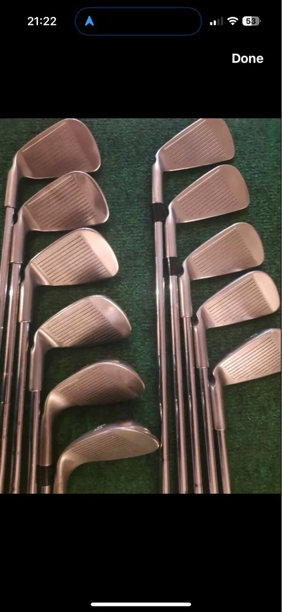 Set of Ping S59 RH Black Dot Stiff shaft - Image 4