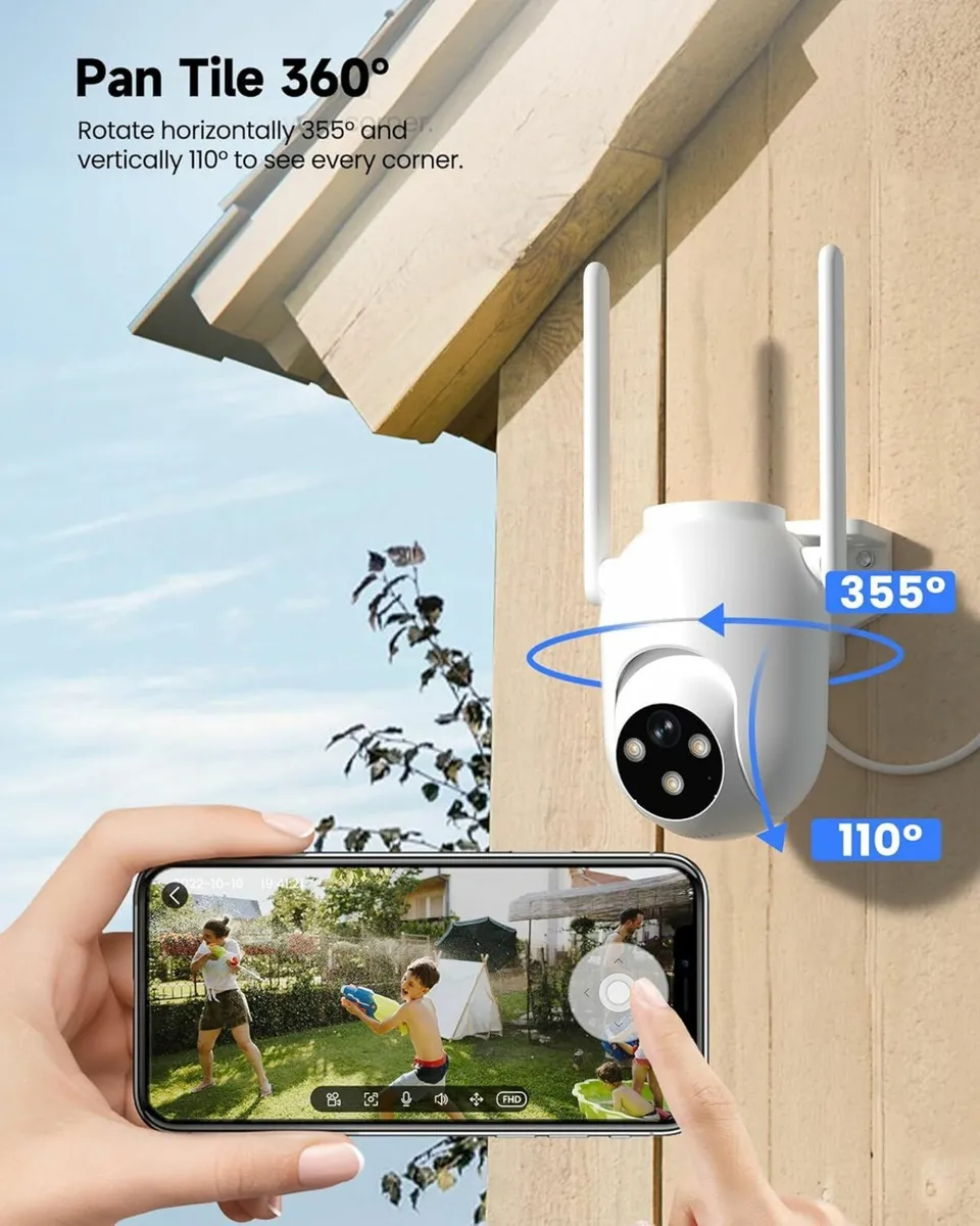 CCTV Camera with SIM . NO WIFI NEEDED - Image 2