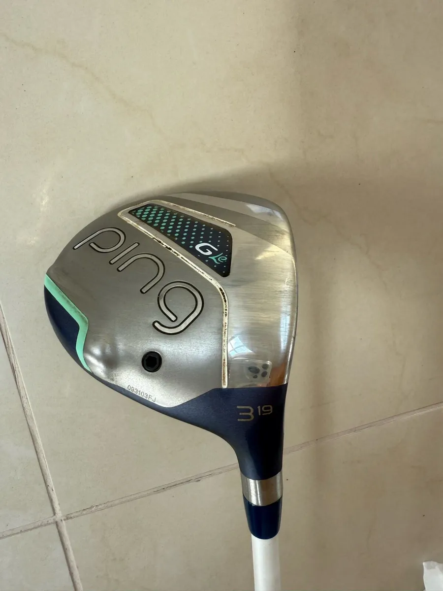 Ladies Ping GLE 3 wood golf club - Image 3