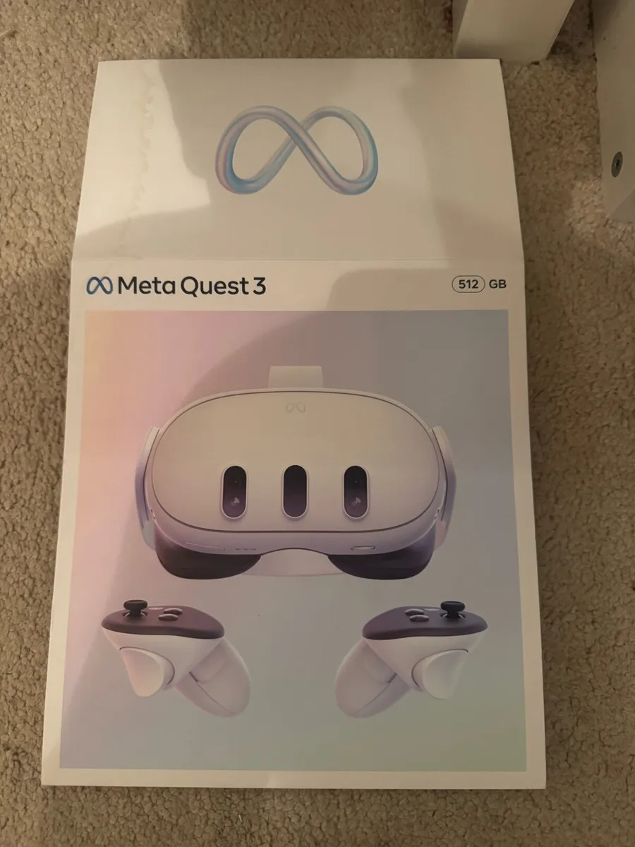 Meta Quest 3 512GB with case - Image 3