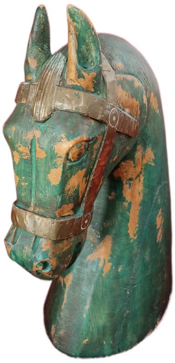 Vintage Carved Horse Head - Image 1