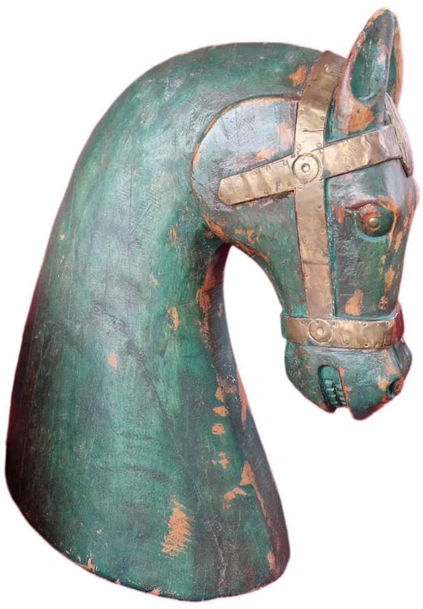 Vintage Carved Horse Head - Image 2